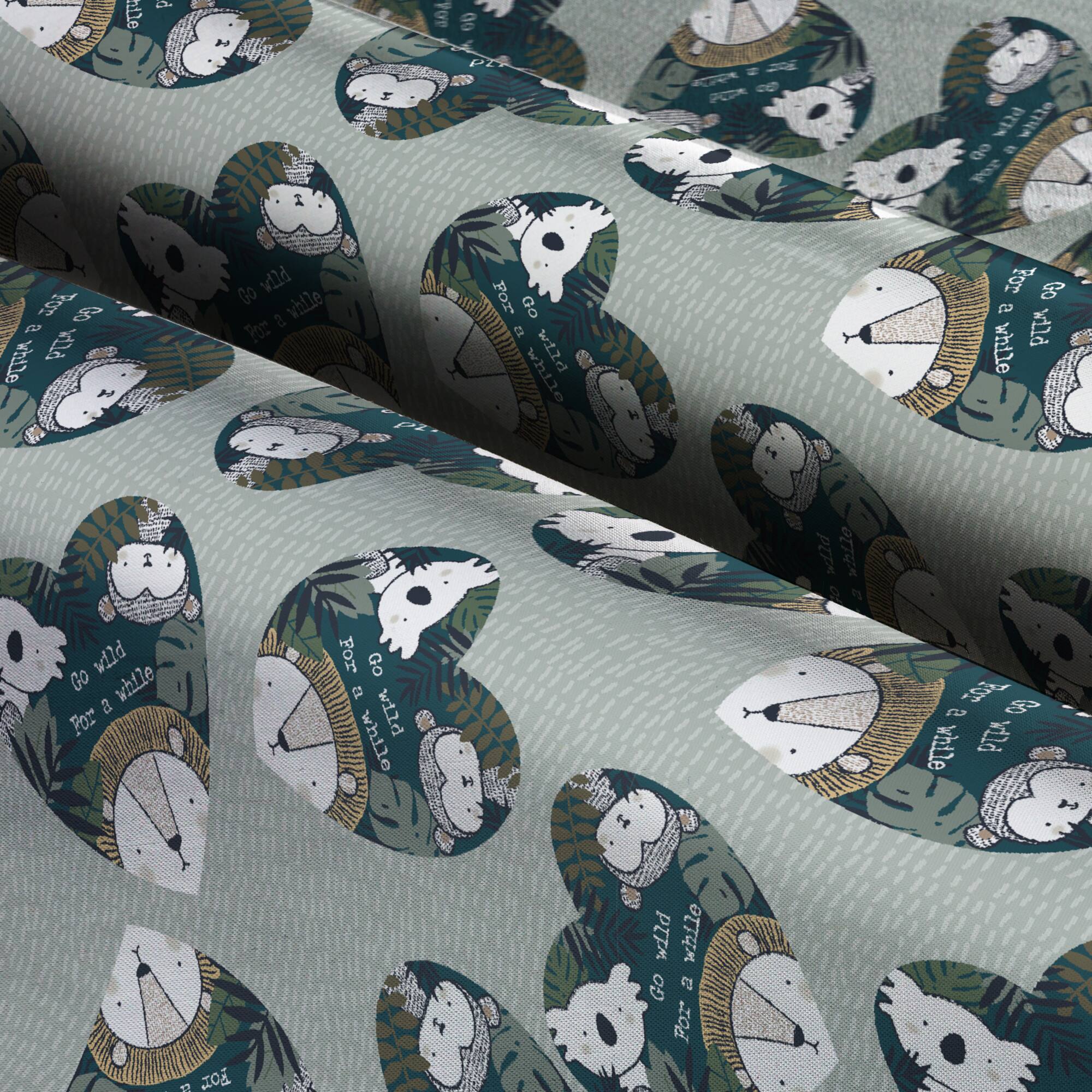 Springs Creative Stay Wild at Heart Cotton Fabric